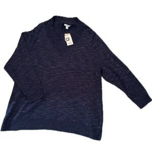 Croft & Barrow Navy Sweater